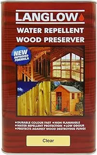 Palace 1101900 Langlow Wood Preserver, Clear, 5 Litre