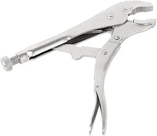 ECVV Tool Curved Jaw Locking Pliers - Vulcan Forged Carbon Steel Vise Grips - Hardened Milled Jaws for Maximum Grip - Built in Wire Cutter - Classic Trigger Release | 10 Inch |