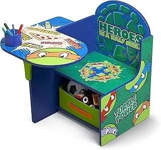 Delta Children Chair Desk With Storage Bin, Ninja Turtles