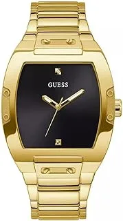 GUESS Men's Trend Casual Tonneau Diamond 43mm Watch