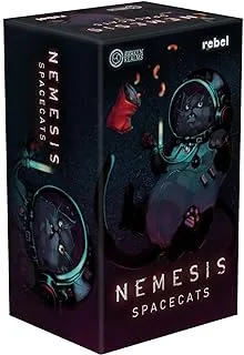 Awaken Realms Nemesis Space Cats Collectible Miniatures | Sci-Fi Horror Game Strategy Cooperative Adventure, Ages 14+ 1-5 Players Avg. Playtime 1-2 Hours Made by Rebel, REBNEMENCAT, 3. Expansions