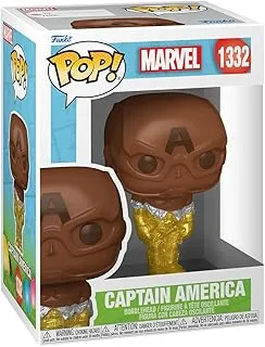 Funko Pop! Marvel: Captain America - Easter Chocolate - Marvel Comics - Collectable Vinyl Figure - Gift Idea - Official Merchandise - Toys for Kids & Adults - Comic Books Fans