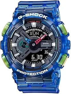 Casio G-Shock Watch - GA-110JT-2ADR Clear Dial, Blue Band