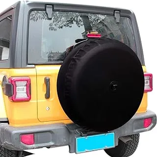 Moonet American Flag Eagle Spare Tire Wheel Cover for Car Truck SUV Camper Fits Wrangler CRV FJ RAV4 EcoSport Outlander R17 XL (Diameter 31inch-33inch)