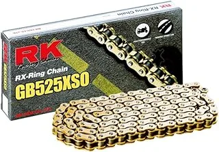 RK Racing (GB525XSO-112) Gold RX-Ring Chain with Connecting Link