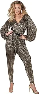 California Costumes womens Gold Disco Queen/Adult, Gold, M