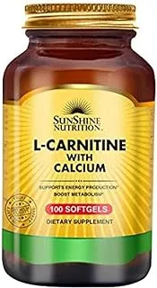 Sunshine Nutrition L- Carnitine 500 Mg With Calcium Tablets 100's