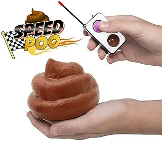 سيارة Yucky Stuff Speed ​​Poo بجهاز تحكم عن بعد للأطفال، سيارة جديدة تعمل بالتحكم عن بعد مع أصوات ضرطة