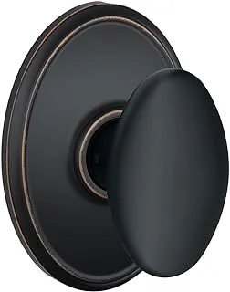 SCHLAGE F10SIE716WKF Wakefield Collection Siena Passage Knob, Aged Bronze