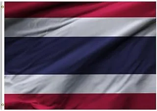 BPA® Thailand Flag For Indoor Outdoor Home, Office & Events (80x140cm)