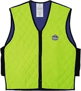 Ergodyne Chill-Its 6665 Evaporative Cooling Vest -Lime, XXX-Large