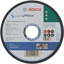 Bosch Standard for Metal Cutting Disc 115x1mm Straight Center