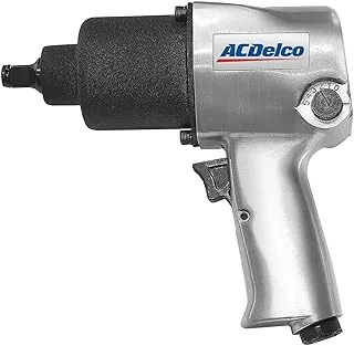 ACDelco ANI405A Heavy Duty Twin Hammer ½” 500 ft-lbs. 5-Speed Pneumatic Impact Wrench Tool Kit