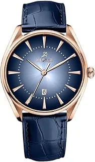 Westar Gents Quartz Blue Dial 42mm Blue Strap Watch - EX7599PPN644