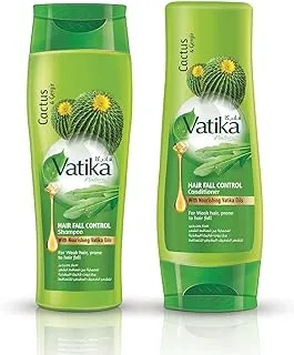 Vatika shampoo hair fall control, 400 ml + vatika hair fall control conditioner, 400 ml @