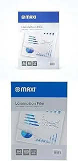 MAXI LAMINATION FILM 216X303MM 50PC + LAMINATION FILM 216X303MM 100PC