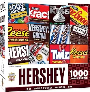 MasterPieces 1000 Piece Jigsaw Puzzle for Adults, Family, Or Kids - Hershey's Moments - 19.25