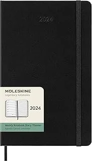 Moleskine 12M Wkly Nb Lg Bk Hard-6620