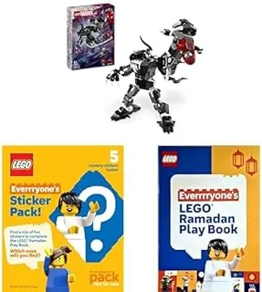 LEGO® Marvel Venom Mech Armour vs. Miles Morales 76276 With LEGO Book & LEGO Surprise Stickers!