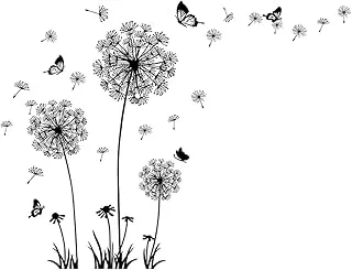 Bpa Dandelion Wall Decals Stickers for Bedroom