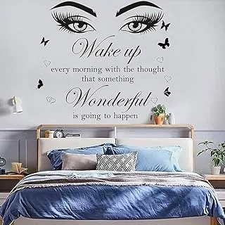 Bpa Inspirational Beauty Eye Wall Decals Motivational Quotes for Bedroom and Living Room Decor