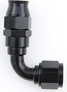 Fragola 689010-BL Black Size (-10) 90° PTFE Hose Fitting