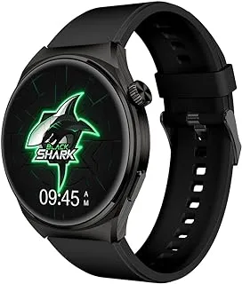 Black Shark S1 Smart Watch 1.43'' AMOLED Screen, 10 Days Battery Life, IP68 Waterproof, Health Monitoring, Wireless Charging - Black