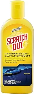 Formula 1 Scratch Out Car Wax Polish Liquid (7 oz) - Car Scratch Remover for All Auto Paint Finishes - Polishing Compound for Moderate Scratches, Bird Droppings, Tree Sap & Swirl Remover