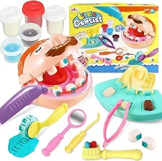 CORPERT Toys Dentist Playdough Set for Kids