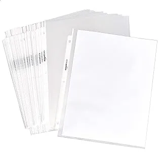 AmazonBasics Sheet Protector - Non-Glare, 100-Pack