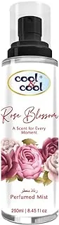 Cool & Cool Rose Bliss Perfumed Body Mist 250ml, Long-lasting Fragrance, Suitable for everyday use, White