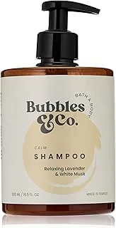 BUBBLES&CO RELAXING LAVENDAR &WHITE MUSK SHAMPOO 500ML