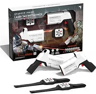 Sharper Image Laser Tag Handtank Battle Pack 2-Player Electronic Laser Tag Toy