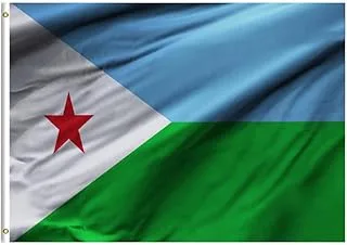 BPA® Djibouti Flag For Indoor Outdoor Home, Office & Events (80x140cm)