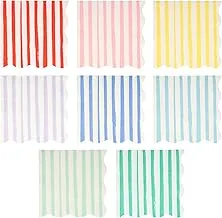 Meri Meri Mixed Stripe Large Napkins (Pack of 16)