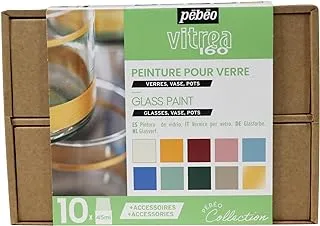 PEBEO Collection Set, Assorted, 45 ml (Pack of 10)