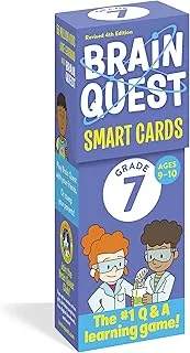 Brain Quest البطاقات الذكية للصف السابع المنقحة الإصدار الرابع (البطاقات الذكية Brain Quest)