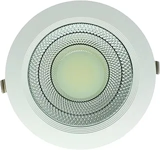 جيباس GESL55060 مصباح سقف دائري نحيف LED 18 وات - مصباح سقف موفر للطاقة | أبيض بارد طبيعي 6500 ك | الترا سليم | ضمان لمدة سنة واحدة