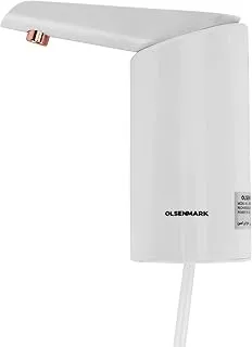 Olsenmark Rechargeable Water Pump OMWP1853, Simple Installation, 5L, 10L, 19L Bottles, Portable and Light-Weight Pump with Easy Press Mechanism, Auto Pump Feature and USB Charging