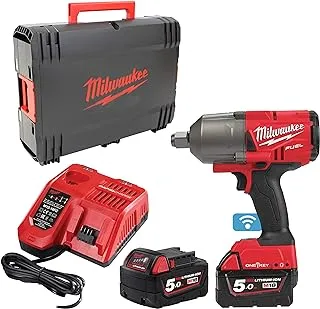 Milwaukee 0 M18ONEFHIWF34-502X Cordless Impact Wrench 3/4 18V Red