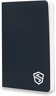 SHIELDFOLIO Stonebook - World's Most Secure Crypto Seed Phrase Storage Notebook - Hackproof, Waterproof Crypto Wallet Cold Storage For All Hardware Wallets - Trezor, Ledger, Coldcard & more