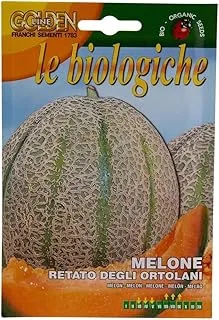 Franchi Golden Line Le Biologiche Melone Retato Degli Ortolani Organic Seeds