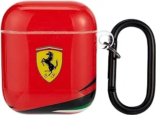 CG MOBILE Ferrari TPU Airpods Case Cap Airpods 1/2-Red