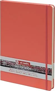 Talens Art Creation Sketchbook 80 Sheets, 21 cm x 29.7 cm, Coral Red