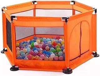 Foldable Baby Kids Playpen Activity Center Tent - Orange