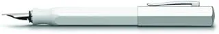 Faber-Castell Fountain pen Ondoro White B, Ondoro gives every piece of writing a very personal touch-Made in Germany