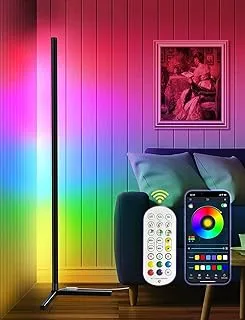 مصباح أرضي للزاوية BPA®، مصباح زاوية متغير الألوان RGB، مصباح أرضي LED ذكي