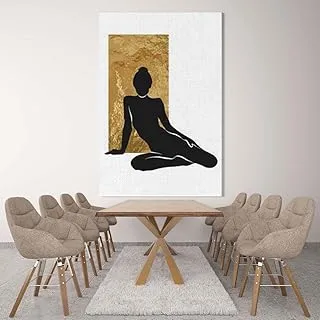 Showing Black, Canvas wall art painting, Multicolour, Canvas, 1 Piece, 75 x 100 cm By(BPA®)