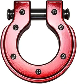 AMI 8804R Red Round D-Ring Billet Hook