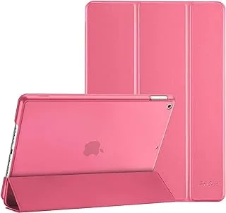 حافظة AWH iPad 10.2 - حافظة iPad 9th Generation 2021/ iPad 8th Generation 2020/ iPad 7th Generation 2019، غطاء خلفي صلب رفيع واقٍ ذكي لحافظة iPad 10.2 - وردي